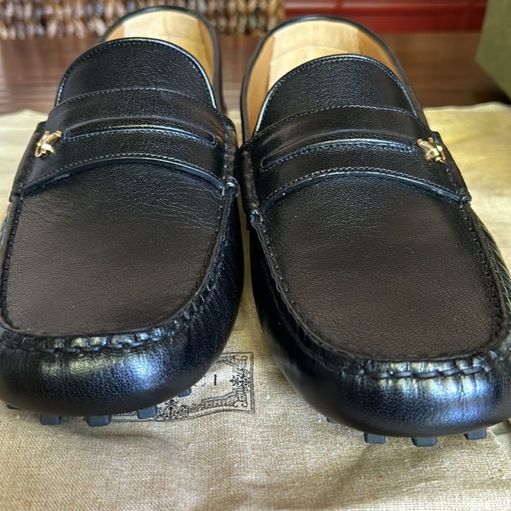 GUCCI Horsebit Moccasin Quentin moccasin driving loafer G11 US 11.5 752621 D3V00 - Picture 8 of 15